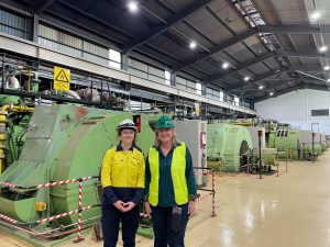 Territory Generation welcomes Minister Lawler to its Alice Springs power stations